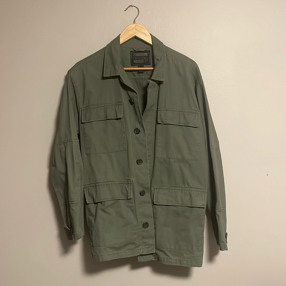 Forever 21 Button Jacket